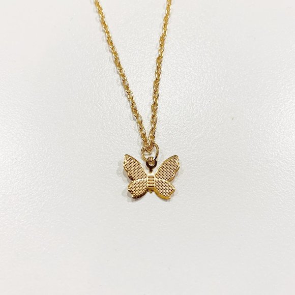 The Wild Clover Jewelry - ❌SOLD OUT❌ KENNA GOLD BUTTERFLY NECKLACE